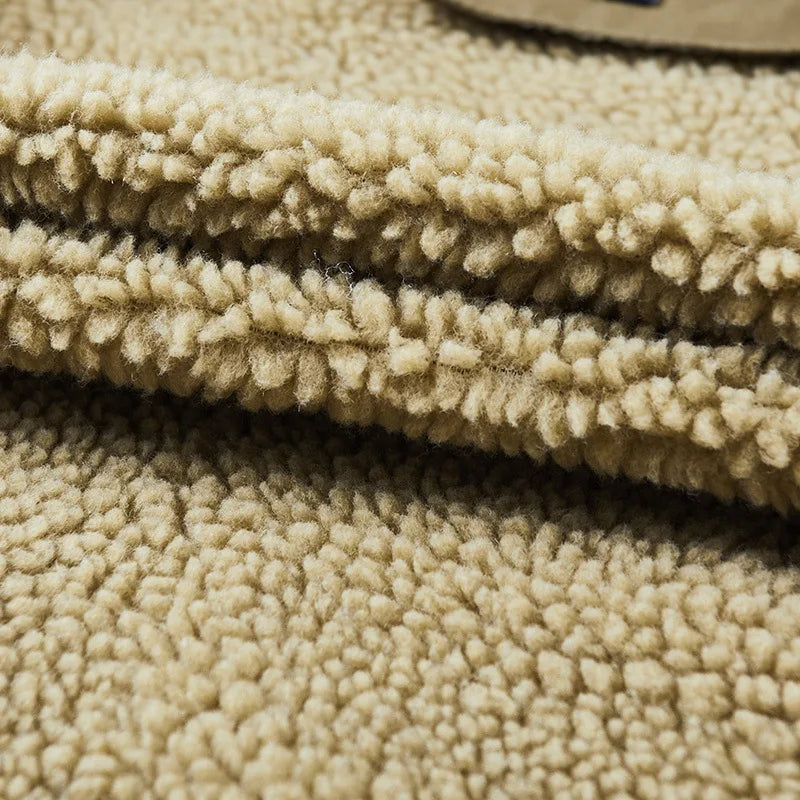 Iskander | Herren-Winterjacken mit Kapuze und dickem Cargo-Stil